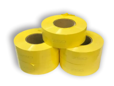 yellow barricade tape