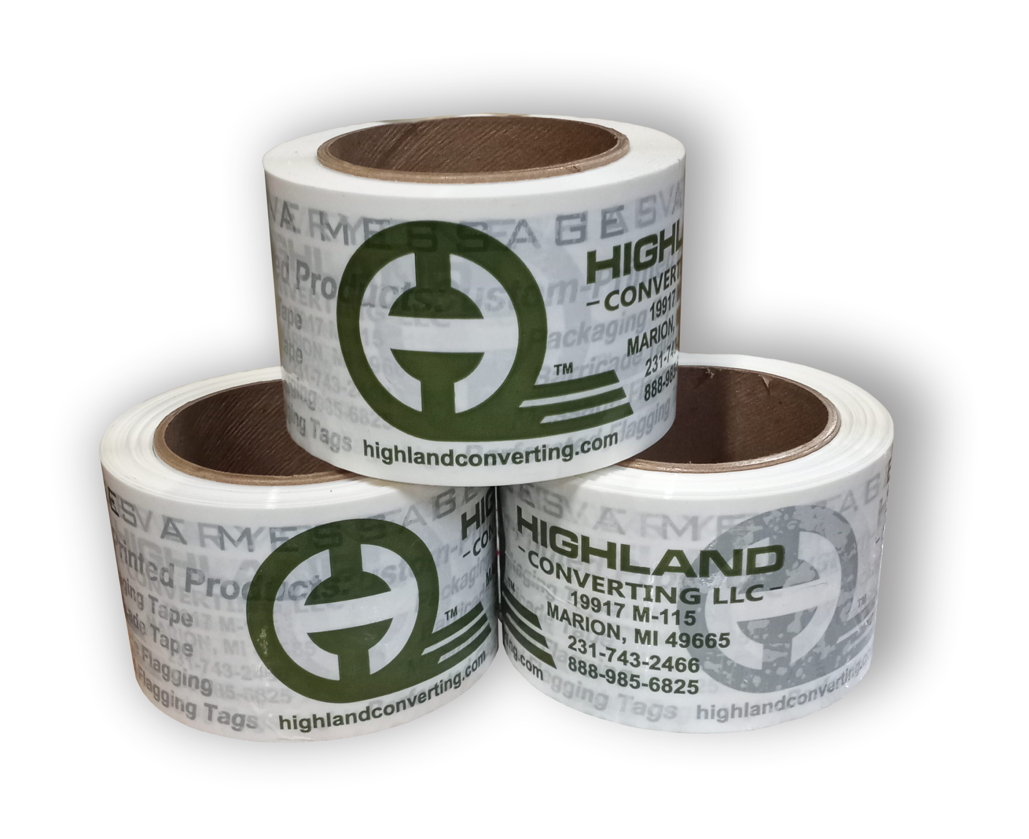 Custom Packaging Tape Highland Converting Llc