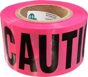 Pink Caution Tape