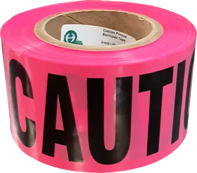 Pink Caution Tape