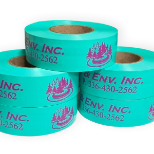 custom flagging tape