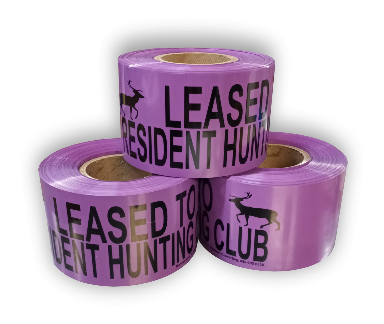 Custom Barricade Tape Highland Converting LLC