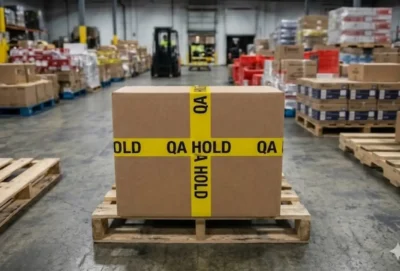 QA HOLD Barricade Tape – Highland Converting LLC