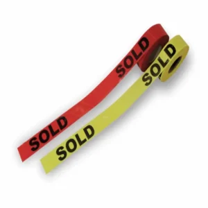 SOLD Marking Tags for inventory tracking