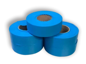 blue barricade tape