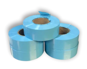 blue barricade tape