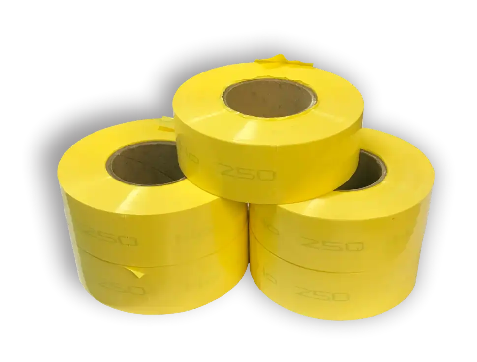 yellow barricade tape