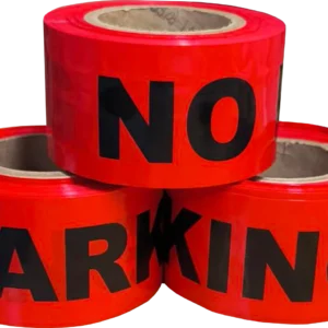 No Parking Caution Tape